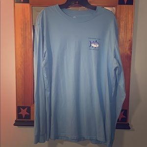 Blue Southern Tide Long Sleeve T-Shirt
